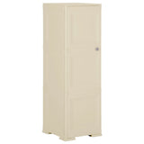 Plastic Cabinet 40x43x125 cm Wood Design Angora White 340604