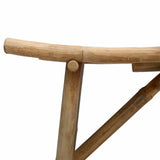 Garden Bench Natural 110 x 45 x 50 cm Bamboo 42028234