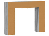 Fireplace Surround Grey Sonoma 102 x 18 x 100.5 cm 8006612