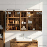 Bathroom Cabinet Set 3 pcs 100 x 10.5 x 60.5 cm Engineered wood 3403710