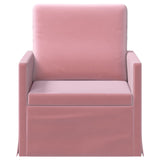 Armchair Pink 70 x 81 x 82 cm Velvet 42041025