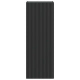 Wall-Mounted Cabinet Black 33 x 34.5 x 90 cm Engineered Wood 898416