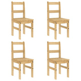 5 Piece Dining Set Panama Solid Wood Pine 3345188
