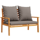 Garden Set with Cushion Solid Wood Acacia 366382