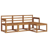 Outdoor Sofa Set 4 pcs Natural 3366207