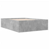 Bed Frame without Mattress Concrete Grey 120x200 cm 3280933