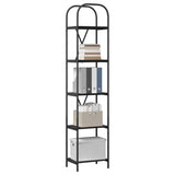Bookshelf Black Oak 40 x 30 x 183 cm Engineered wood 879869