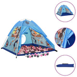 Children Play Tent with 250 Balls Blue 120x120x90 cm 3107744