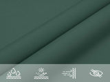 Sun Shade Sail Dark Green 2 x 6 m 100% Polyester Oxford 42031016