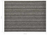 Carpet Floor Tiles 20 pcs 5 m 50x50 cm Striped Anthracite 147308