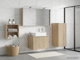 Bathroom Furniture Set 4 pcs Sonoma Oak 3407433