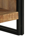 Coffee Table 70x50x38 cm Solid Rough Wood Mango 4102709