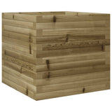 Garden Planter 50x50x46 cm Impregnated Wood Pine 3282408