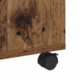 Coffee Table Old Wood 75 x 75 x 38 cm Engineered Wood 875480
