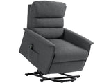 Electric Riser Recline Armchair, with Footrest - Dark Grey T3398P342377