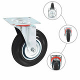 12 pcs Swivel Casters 125 mm 278022