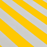 ZNTS Folding Awning Manual Operated 400 cm Yellow/White 275574