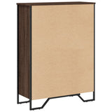 Bookcase Brown Oak 80x31x106 cm Engineered Wood 848628