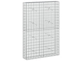 Gabion with 5 mm Wire and 5x10 cm Mesh 100x20x200 cm 3464588