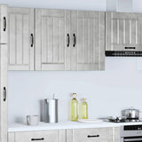 Kitchen Wall Cabinet Lucca Concrete Grey Engineered Wood 853831