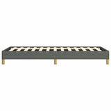 Bed Frame without Mattress Dark Grey 100x203 cm Twin XL Fabric 346854