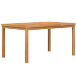 7 Piece Garden Dining Set Solid Wood Teak 3157186