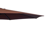 3m Hanging Umbrella Parasol-Coffee T3398P323918