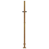 Garden Gate 100x125 cm Corten Steel Bamboo Design 153186