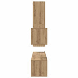 TV Cabinet Set 4 pcs Artisan Oak Engineered Wood 3393329