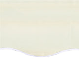 ZNTS Replacement Fabric for Awning Cream 4.5x3.5 m 311930