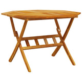 5 Piece Folding Garden Dining Set Solid Wood Acacia 3295249