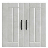 Kitchen Wall Cabinet Lucca Concrete Grey Engineered Wood 853821
