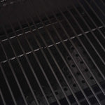 BBQ Charcoal Smoker with Bottom Shelf Black 43048
