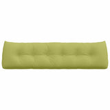 Back Pillow Light Green 180 x 24 x 50 cm Fabric 42014567
