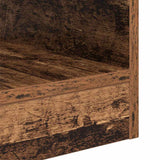 End Table 2 pcs Old Wood 30.5 x 30 x 45 cm Engineered Wood 890909