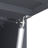 Wall Cabinet for Garage with Gas-lift Door Anthracite 883282