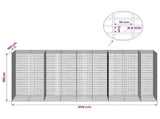 Gabion with 5 mm Wire and 5x10 cm Mesh 450x100x200 cm 3464883