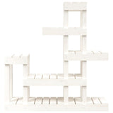 Plant Stand White 92x25x97 cm Solid Wood Pine 822103