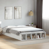 Bed Frame without Mattress White 150x200 cm King Size 3280559