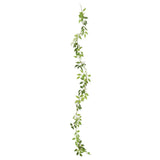 Flower Garlands 6 pcs White 200 cm 359071