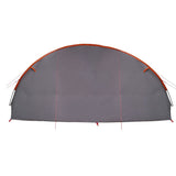 Tunnel Tent 6-Person Grey and Orange 700 x 590 x 215 cm 42004049