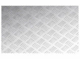 Stair Tread Rectangular 4 pcs Silver 60 x 50 cm Aluminium 4104348