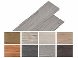 Flooring Planks 18 pcs Dark Grey 5.26 m PVC 42046252