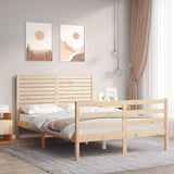 Bed Frame without Mattress Small Double Solid Wood 3194996