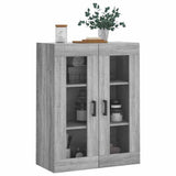 Wall Mounted Cabinet Grey Sonoma 69.5x34x90 cm 828482