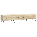 TV Cabinet Sonoma Oak 147 x 34.5 x 30 cm Engineered Wood 895627