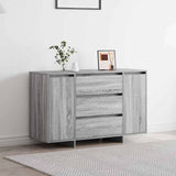 Sideboard Grey Sonoma 120 x 41 x 75 cm Engineered Wood 3333911