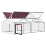 Run Box Mocha 200x112,5x74 cm Solid Wood Pine 172301