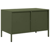TV Cabinet Olive Green 68x39x43.5 cm Cold-rolled Steel 851320