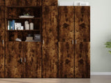 Highboard Smoked Oak 30x42.5x185 cm Engineered Wood 3281396